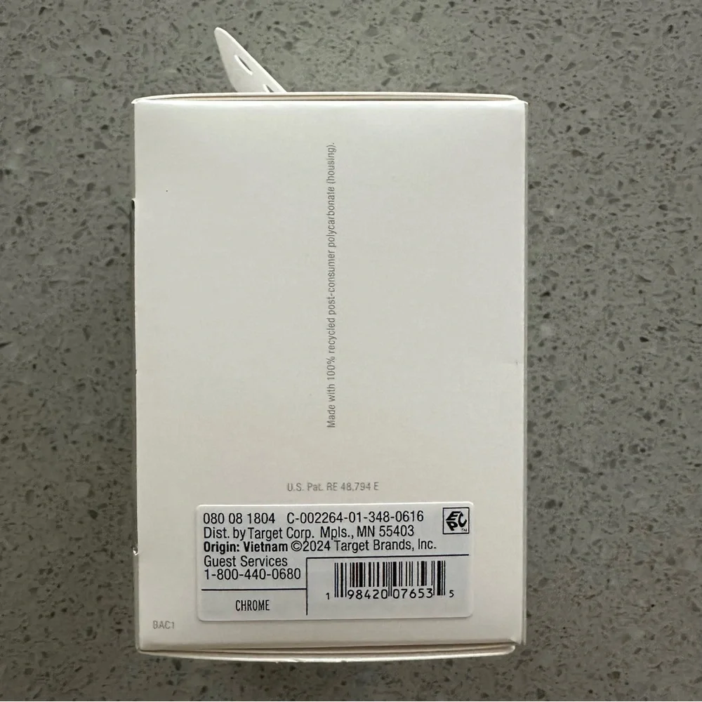 Heyday Chrome Wall Charger